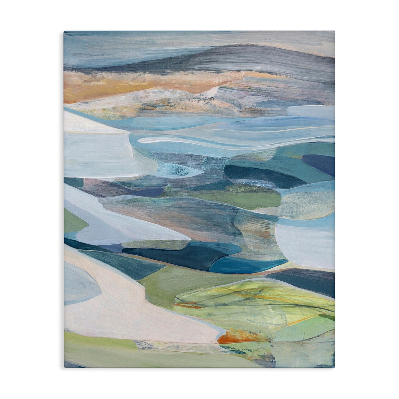 Stupell Industries Shifting Horizons Distortion Canvas, design by Farren Lee